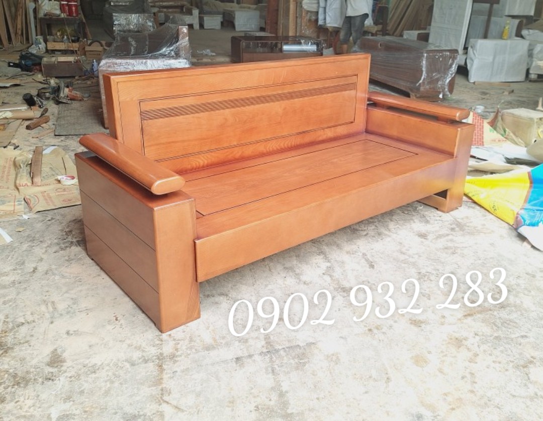 Ghế sofa gỗ sồi tự nhên M5.5