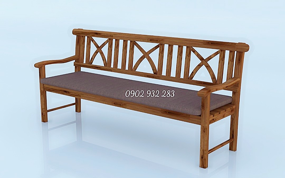Ghế gỗ ngoài trời - ghế sofa gỗ để trong nhà ngoài trời đều được M03